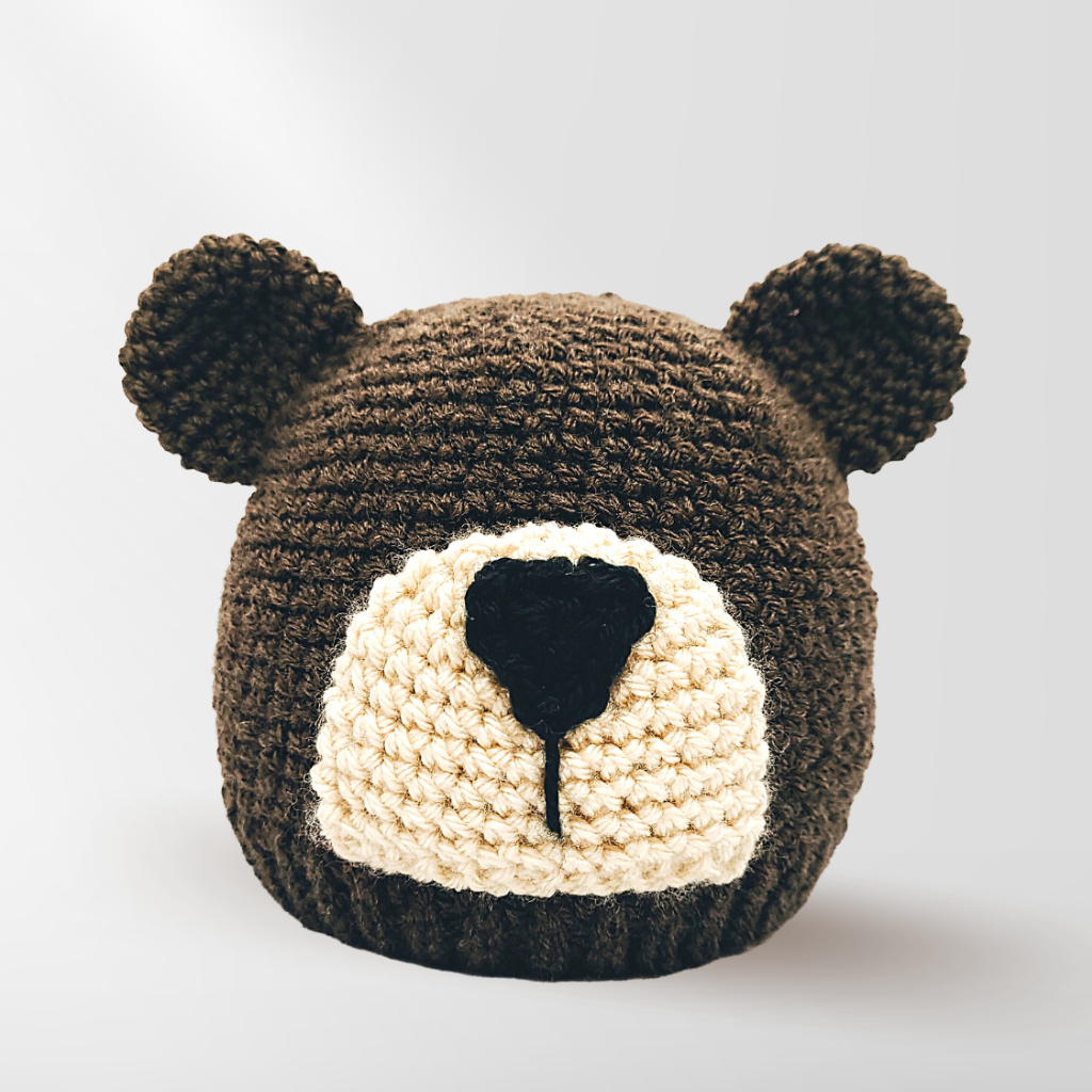 Crochet Bear Hat Pattern