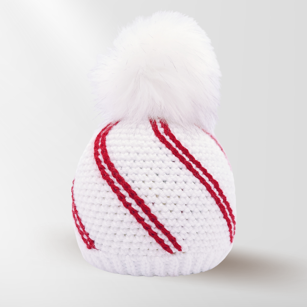 Crochet Candy Cane Hat Pattern