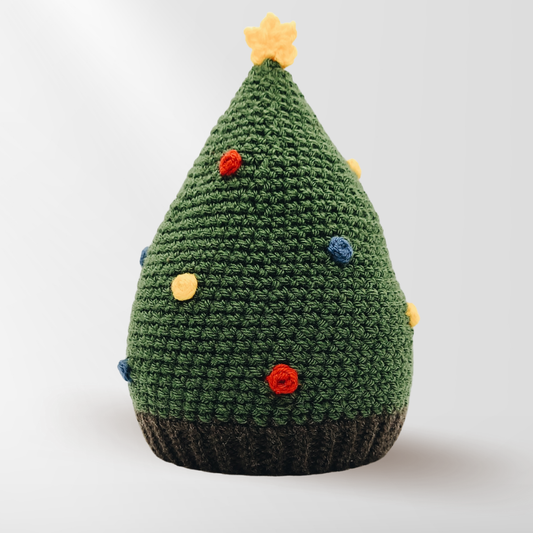 Crochet Christmas Tree Hat Pattern