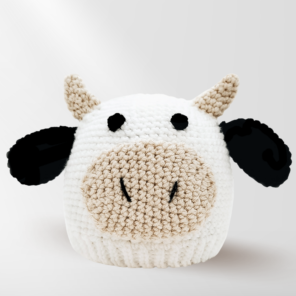 Patron tuque de vache au crochet