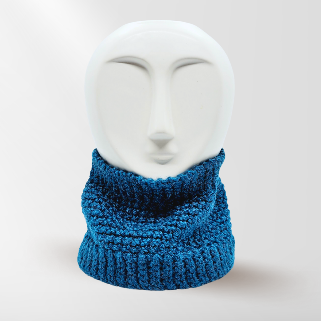 Patrons de tuque et de cache-cou Strict Minimum au crochet - Tailles Nouveau-né à Adulte