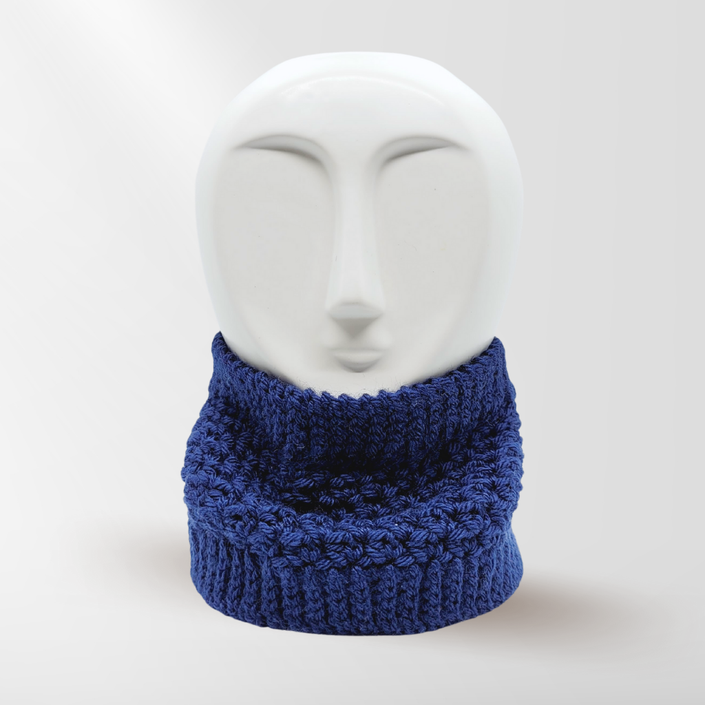 Ensemble de Patrons de Tuque et de Cache-cou Simplement Elégant au Crochet - Tailles Nouveau-né à Adulte