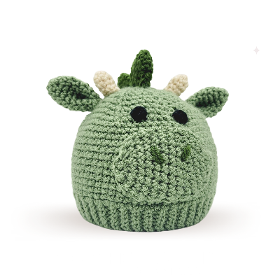 Easy Crochet Dragon Hat Pattern - Sizes from Newborn to Tween - Instant Download