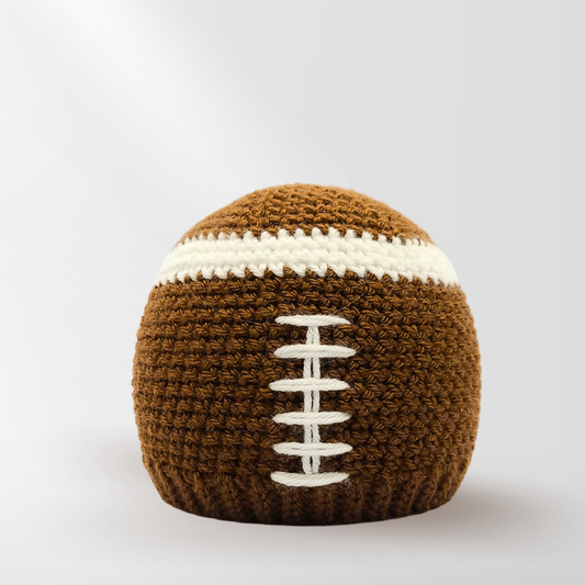 Crochet Football Hat Pattern