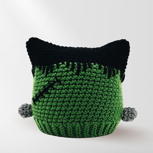 Crochet Frankenstein Hat Pattern