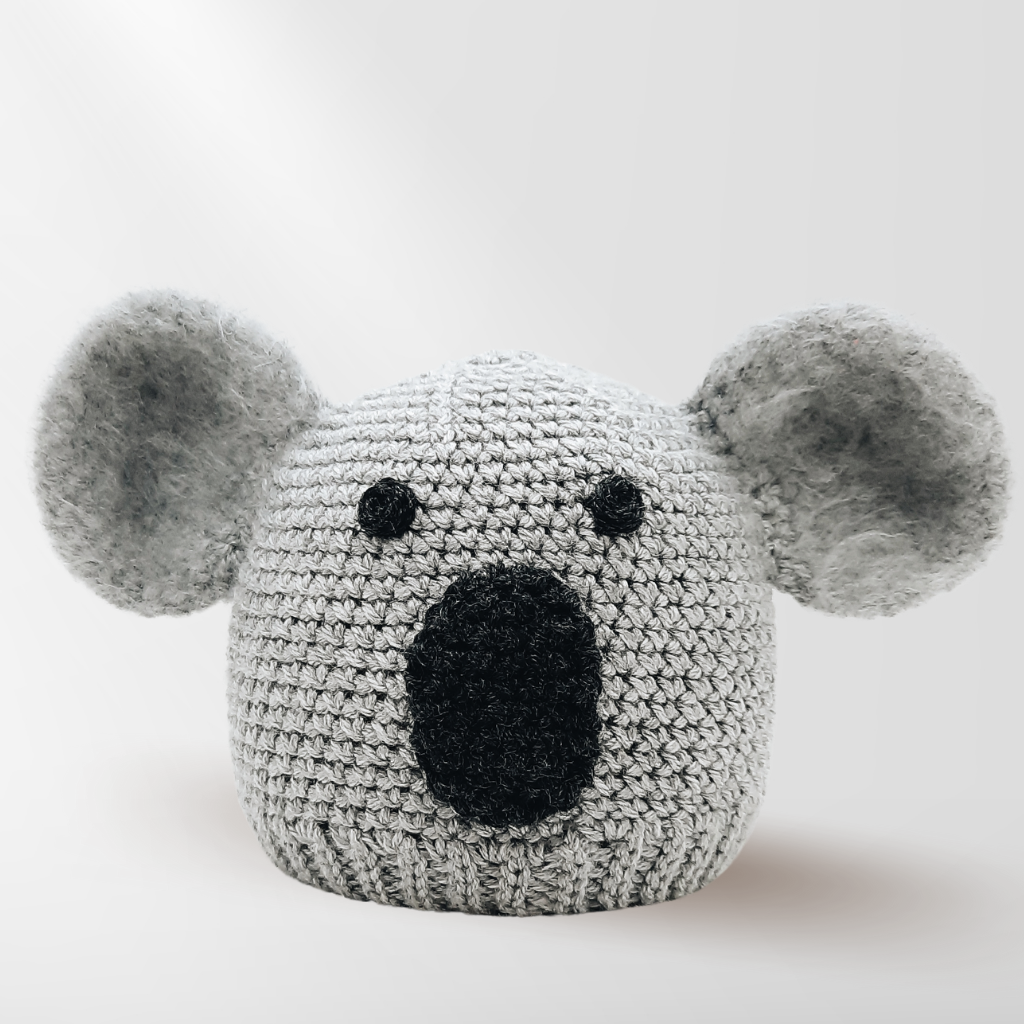 Patron tuque de koala au crochet