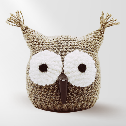 Crochet Owl Hat Pattern