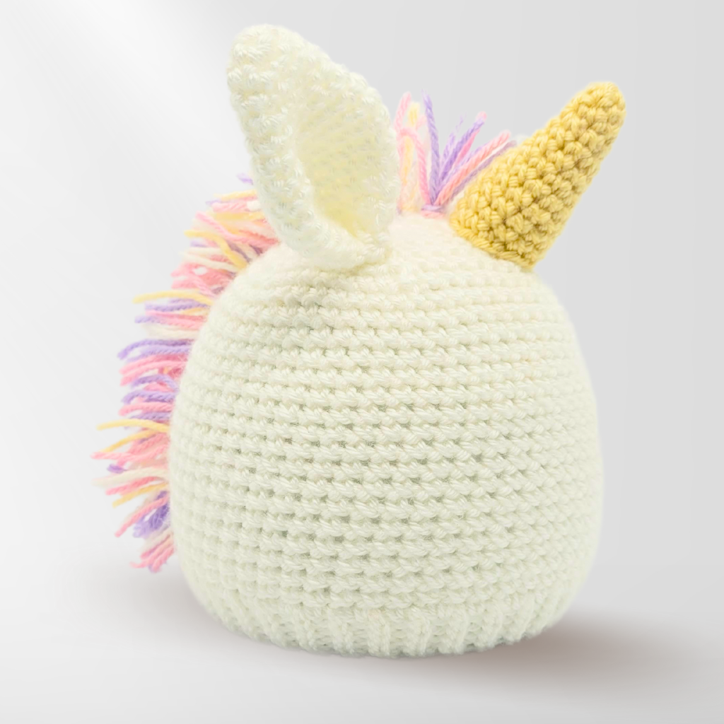 Patron tuque de licorne au crochet