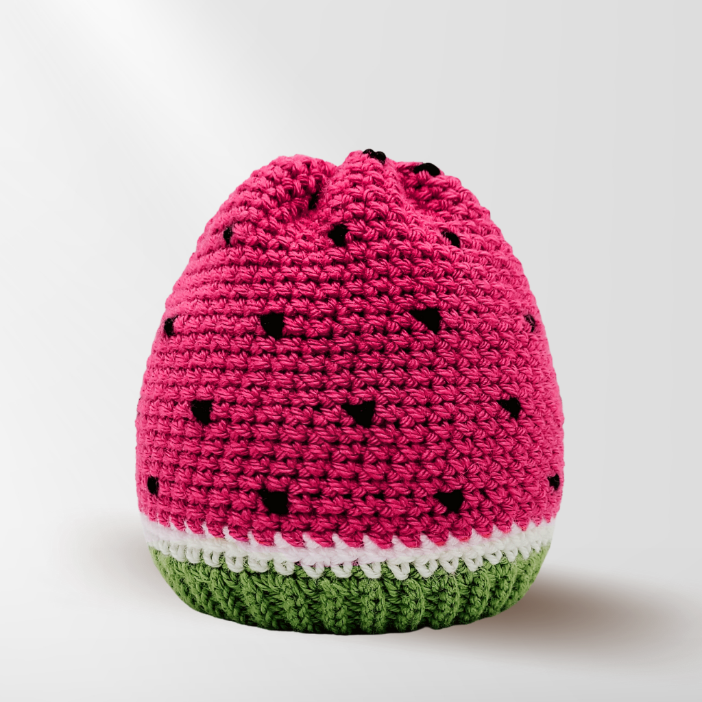 Crochet Watermelon Hat Pattern